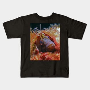 The Curious Face of a Seaweed Blenny Kids T-Shirt